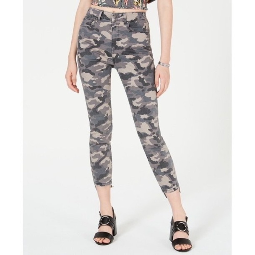 NWT Rewash Camo skinny crop jeans